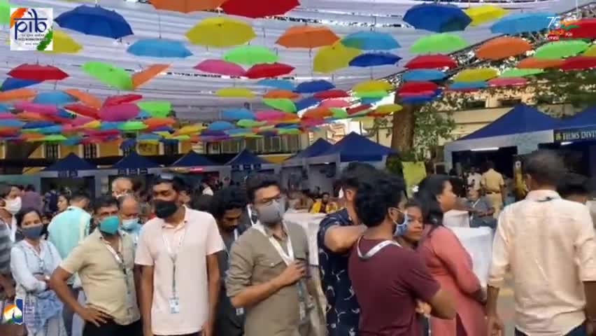 The thrill, fun and enjoyment never stops at #IFFI52 🕺🥳

Long queues at the 52nd IFFI Goa venue in Panjim