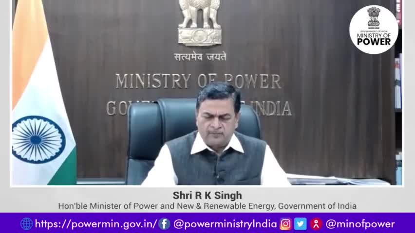 Hon'ble Union Minister of Power and New and Renewable Energy, Shri R K Singh addressing at the Solar Power Congress hosted by ET EnergyWorld today.
#Solarpower  #renewableenergy #ETEnergyWorld