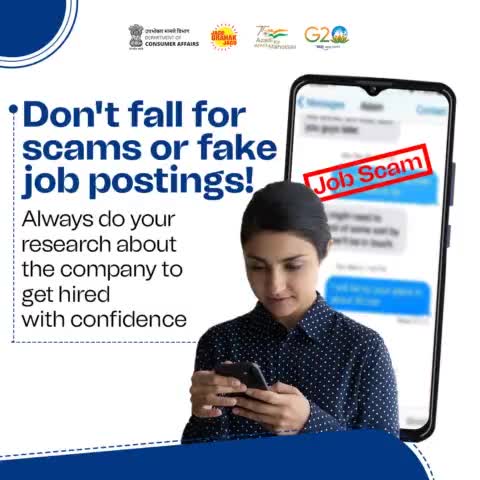 Do a thorough research on the company & job postings to avoid getting scammed and get hired with confidence.

#becybersafe