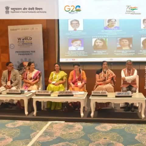 Significant role of women in livestock and Dairy Systems #worldfoodindia2023