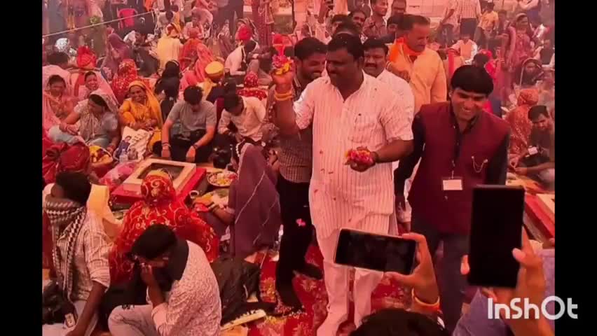 धार: ग्राम पंधानिया में धनगर समाज का 21वां निःशुल्क सामूहिक विवाह सम्मेलन हुआ संपन्न, परिणय सूत्र में बंधे 80 जोड़े