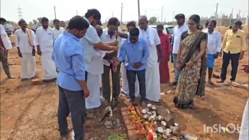 ఆలూరు: తెర్నేకల్లో రూ. 2 కోట్లతో ఆరోగ్య కేంద్రం నిర్మాణానికి భూమిపూజ చేసిన ఆలూరు జనసేన ఇన్‌ఛార్జ్‌ వెంకప్ప