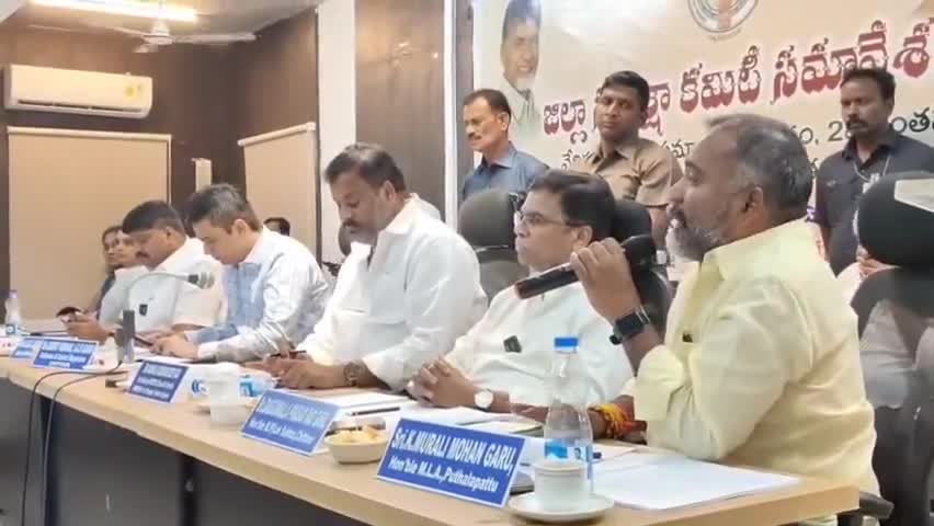 యాదమరి తవణంపల్లి మండలాలలో త్రాగునీటి సమస్య పరిష్కారానికి చర్యలు చేపట్టండి: పూతలపట్టు ఎమ్మెల్యే