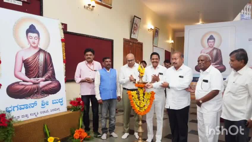 ಶಿವಮೊಗ್ಗ: ಬುದ್ಧ ಭಾರತಕ್ಕಲ್ಲದೆ ಇಡೀ ಜಗತ್ತಿಗೆ ಬೆಳಕು ನೀಡಿದ್ದಾರೆ: ನಗರದಲ್ಲಿ ಶಾಸಕ ಎಸ್.ಎನ್ ಚೆನ್ನಬಸಪ್ಪ