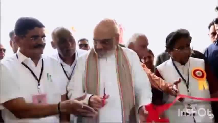 માણસા: ગોઝારીયા ખાતે નર્સિંગ કોલેજના નવનિર્મિત ભવનનું કેન્દ્રીય ગૃહમંત્રી અમિત શાહે ઉદ્ઘાટન કર્યું