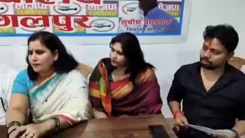 जगदीशपुर: लोक जनशक्ति पार्टी भागलपुर इकाई के जिला अध्यक्ष ने भीखनपुर में प्रेस वार्ता की