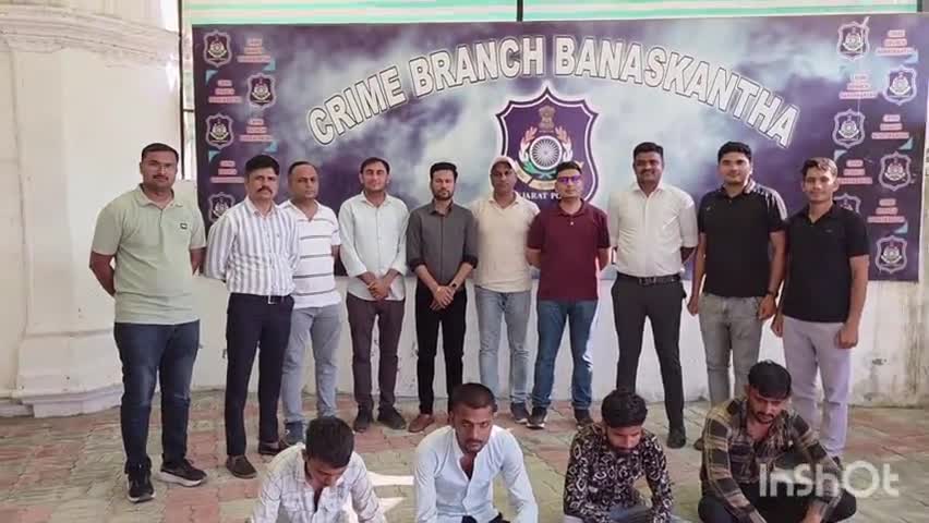LCB પોલીસે રસાણા નજીક ગોડાઉન માંથી 1,53 લાખના જીરા ની ચોરી કરનાર 4 શખ્સો ને ઝડપી લીધા