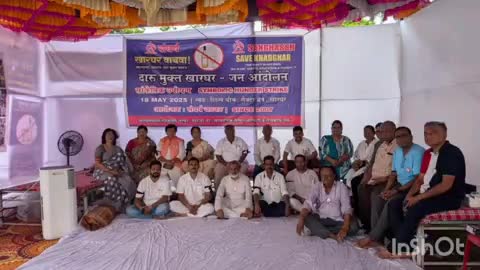 पनवेल: शिल्प चौकातील खारघर दारुमुक्त उपोषणास रहिवाशांचा पाठिंबा