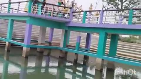 मढ़ौरा: पोझी में अखंड अष्टयाम को लेकर निकाली गई कलश शोभा यात्रा