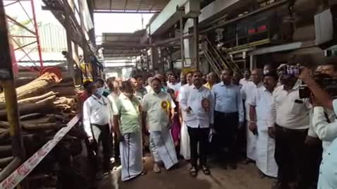 கடலூர்: சிப்காட்டில் விபத்து நடைபெற்ற தொழிற்சாலையில் ஆய்வு மேற்கொண்டு நிர்வாகத்தினரை சரமாரியாக கேள்வி எழுப்பிய சட்டமன்ற குழு