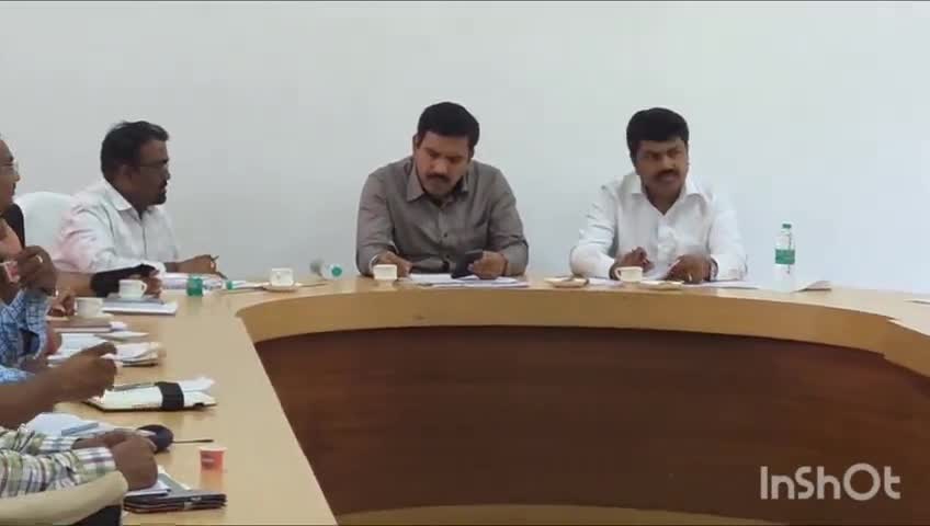 ಶಿಕಾರಿಪುರ: ಪಟ್ಟಣದಲ್ಲಿ ವಿವಿಧ ಇಲಾಖೆ ಪ್ರಗತಿ ಪರಿಶೀಲನಾ ಸಭೆ ನಡೆಸಿದ ಬಿಜೆಪಿ ರಾಜ್ಯಾಧ್ಯಕ್ಷ ಬಿ.ವೈ ವಿಜಯೇಂದ್ರ