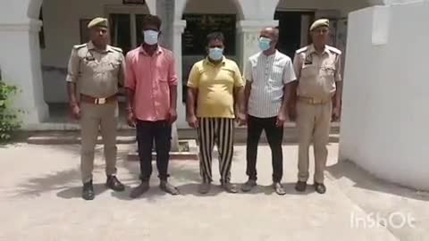 नकुड: अम्बेहटी व टाबर से पुलिस ने एससी एसटी एक्ट व मारपीट सहित अन्य मामलों में वांछित 3 वारंटी अभियुक्तों को किया गिरफ्तार