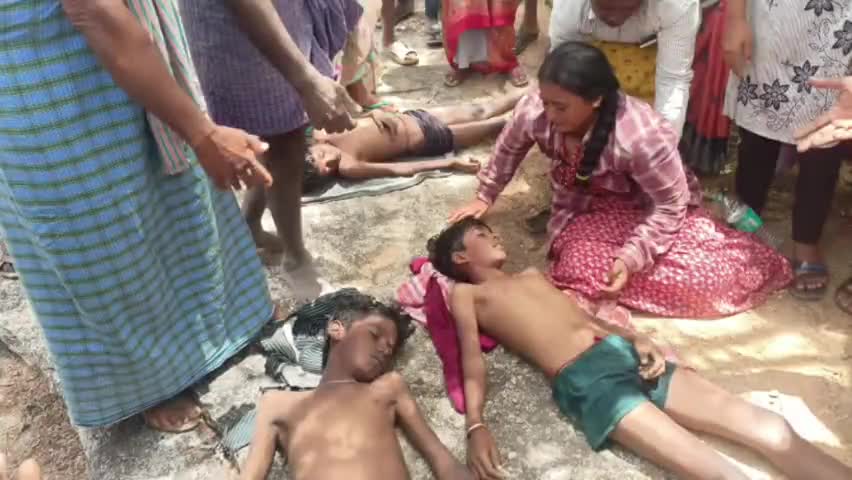 పలమనేరు: మోట్లపల్లి చెరువులో ఈతకు వెళ్లి ముగ్గురు బాలురు మృతి