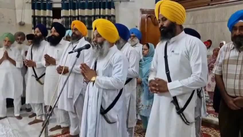 ਤਲਵੰਡੀ ਸਾਬੋ: ਤਖ਼ਤ ਸ਼੍ਰੀ ਦਮਦਮਾ ਸਾਹਿਬ ਵਿਖੇ ਸਾਕਾ ਨੀਲਾ ਤਾਰਾ ਦੀ ਬਰਸੀ ਮੌਕੇ ਸਮਾਗਮ ਆਯੋਜਿਤ ਕਰਵਾਏ ਗਏ
