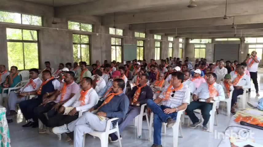 મેઘરજ: શહેરના જલારામ મંદિર હૉલમાં ભાજપે 'સંકલ્પ થી સિદ્ધી' સુધી મોદી સરકારના 11 વર્ષ પૂર્ણ થતાં BJPની કાર્યશાળા યોજાઈ