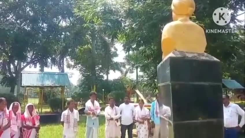 সোণাৰি: সোণাৰিৰ শিশু উদ্যানত স্বাধীনতা আন্দোলনকাৰী ছহিদ বীৰছা মুণ্ডাৰ ১২৫ সংখ্যক ছহিদ দিৱস পালন