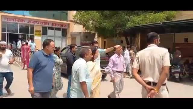 झज्जर: नागरिक अस्पताल का औचक निरीक्षण करने पहुंची सिविल सर्जन