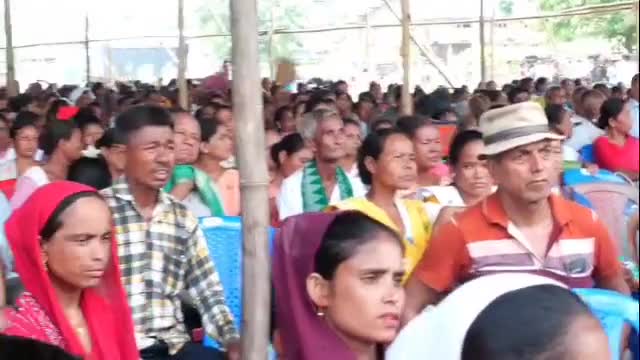 ওদালগুৰি: ধনশ্ৰীঘাটত ইউপিপিএলৰ বিশাল জনসভাত বিটিআৰৰ প্ৰধান প্ৰমোদ বড়োৰ অংশগ্ৰহণ