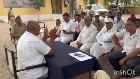 जैसलमेर: डीएसपी भवानी सिंह की अध्यक्षता में भणियाणा थाने में सामुदायिक संपर्क समूह CLG सदस्यों की बैठक हुई आयोजित