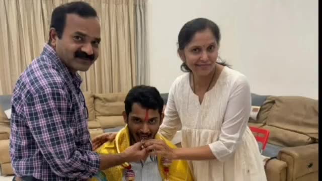 ವಿಜಯಪುರ: ನೀಟ್ ಪರಿಕ್ಷೆಯಲ್ಲಿ ರಾಜ್ಯಕ್ಕೆ ಪ್ರಥಮ ಸ್ಥಾನ ಪಡೆದ ನಿಖಿಲ್ ಸೊನ್ನದ್