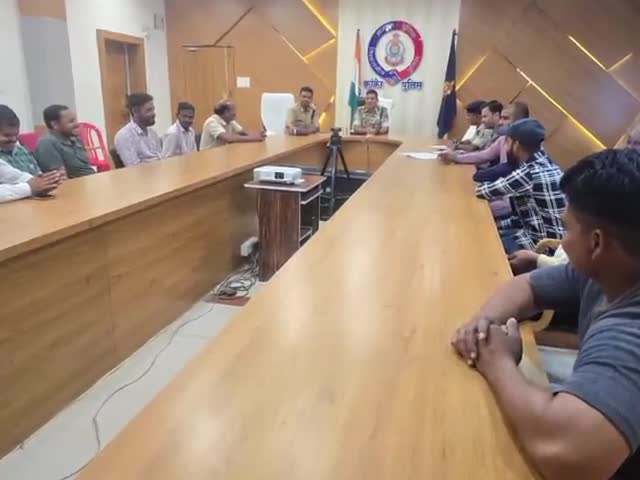 कांकेर: SP कार्यालय में बस संचालकों की बैठक, दिए गए दिशा-निर्देश