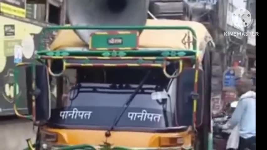 पानीपत: नगर निगम ने दुकानदारों को अतिक्रमण हटाने के लिए 1 जुलाई तक का दिया समय, संदेश लेकर पहुंचा ऑटो