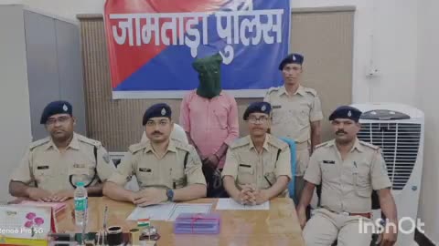 जामताड़ा: मधसा जंगल में जामताड़ा साइबर पुलिस ने छापेमारी कर एक साइबर अपराधी को गिरफ्तार कर जेल भेजा, मोबाइल सिम बरामद