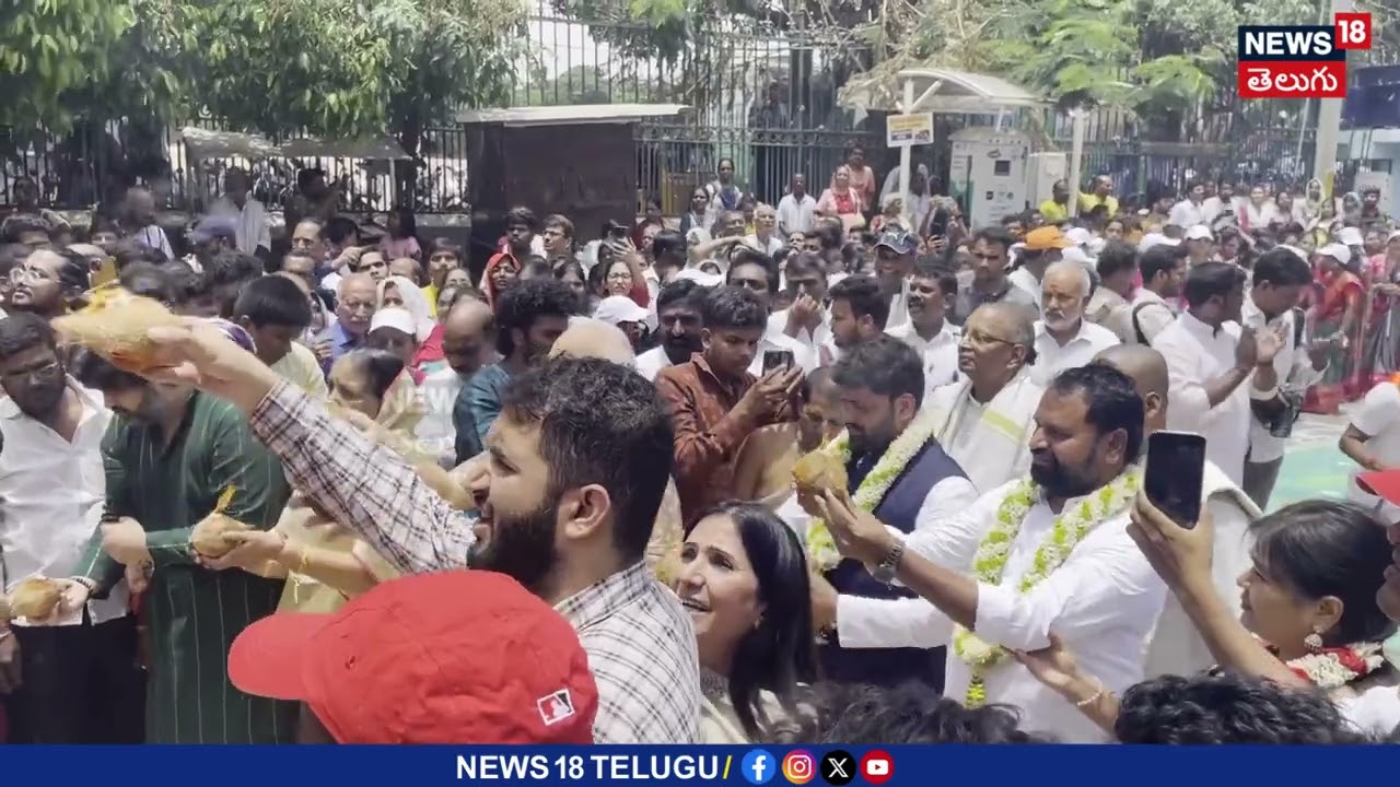Grand Jagannath Rath Yatra in Hyderabad | హైదరాబాద్‌లో  వైభవంగా జగన్నాథ రథయాత్ర | N18V