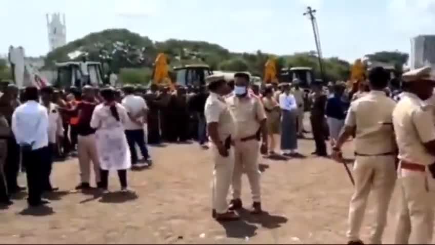 जालना रोड परिसरातील अतिक्रमण काढण्यासाठी पोलिसांचा मोठा बंदोबस्त, पोलीस आयुक्त कार्यालयाची माहिती