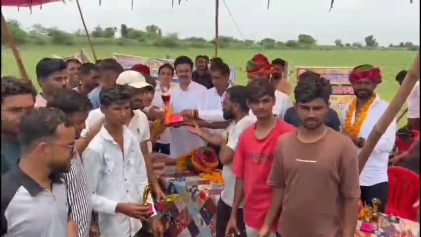 सावर: घटियाली प्रीमियर लीग (GPL) 2025 का हुआ समापन, बालाजी स्टार क्लब बना विजेता