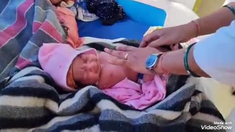 बेगमगंज: सिविल अस्पताल बेगमगंज में एक महिला ने बिना हाथों वाली बच्ची को दिया जन्म