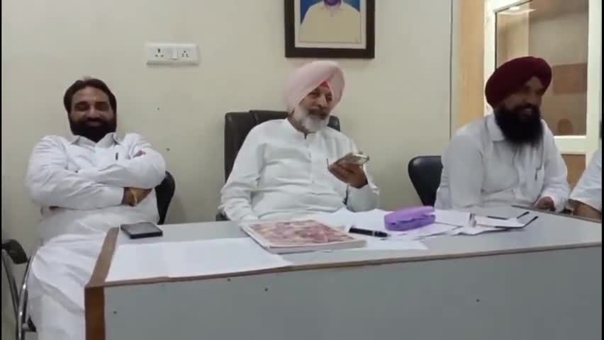 ਐਸਏਐਸ ਨਗਰ ਮੁਹਾਲੀ: ਸਾਬਕਾ ਸਿਹਤ ਮੰਤਰੀ ਬਲਬੀਰ ਸਿੰਘ ਨੇ ਬੀ.ਡੀ.ਪੀ.ਓ ਰੰਧਾਵਾ ਨੂੰ ਮੁਅੱਤਲ ਕਰਕੇ ਜਾਂਚ ਦੀ ਕੀਤੀ ਮੰਗ
