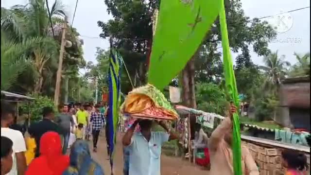 ডায়মন্ডহারবার ২: কামারপোল মহরম মাঠে শোভাযাত্রার মধ্যে দিয়ে তাজিয়া নিয়ে মহরম পালন করলেন স্থানীয়রা