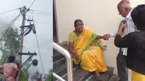 పులివెందుల: ఉలిమెళ్ళ సమీపంలో విద్యుత్ షాక్‌తో లైన్ మెన్ శివారెడ్డి మృతి
