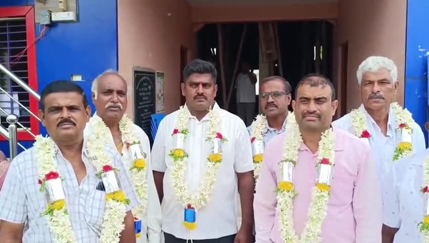 ಮಾಗಡಿ: ಮಾಡಬಾಳ್ ಪ್ರಾಥಮಿಕ ಕೃಷಿ ಪತ್ತಿನ ಸಹಕಾರ ಸಂಘದ ಅಧ್ಯಕ್ಷರಾಗಿ ನಾಗರಾಜ್ ಆಯ್ಕೆ