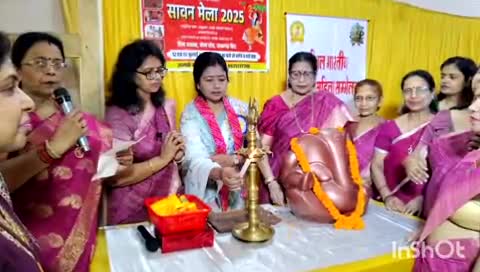 रामगढ़: अखिल भारतीय मारवाड़ी महिला सम्मेलन शाखा रामगढ़ कैंट द्वारा जैन भवन में दो दिवसीय सावन मेला का आयोजन किया गया