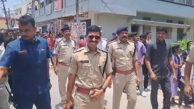 నిజామాబాద్ సౌత్: నగరంలో ఊర పండుగ బందోబస్తును పర్యవేక్షించిన సిపి సాయి చైతన్య