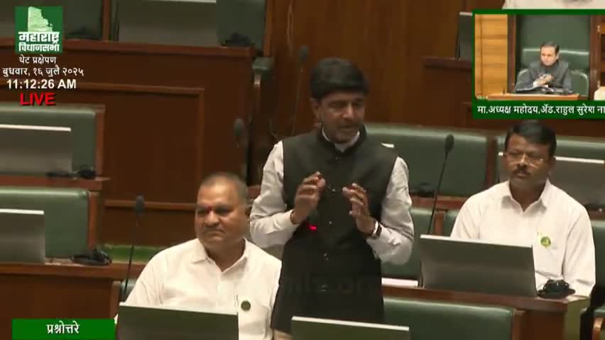 गंगापूर: कागदपत्रांची पूर्तता करूनही शेतकऱ्यांना वेळेत पीककर्ज न देणाऱ्या बँकांवर कारवाई करणार का? विधानसभेत आमदार बंब यांचा सवाल