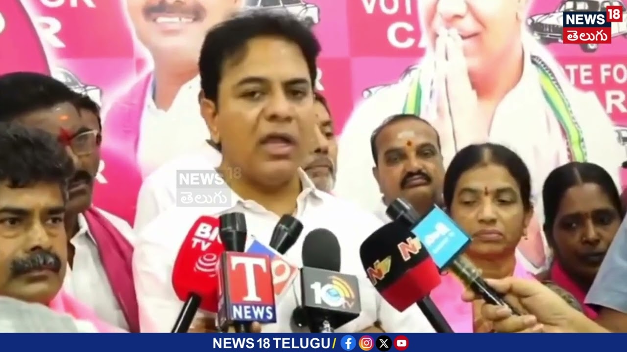 KTR Slams Revanth on Godavari River Waters | గోదావరి నీళ్లు  రేవంత్ రెడ్డి అబ్బ సొత్తు కాదు..! |N18V