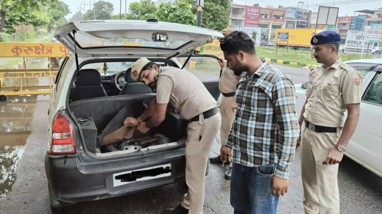 थानेसर: अपराधिक गतिविधियों पर रोक लगाने हेतू जिला पुलिस का चेकिंग अभियान जारी, जून माह में 22603 वाहन चालकों के किए चालान