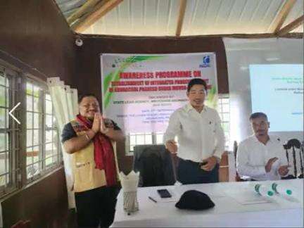 #NEDFI and Arunachal Pradesh #Agriculture #Marketing Board (#APAMB) organized an awareness programme in Pasighat for #FPOs under #MOVCDNER on establishment and seeking financial assistance for Integrated Processing Unit under the scheme.