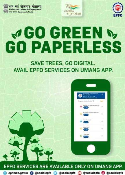 #GoGreen, #GoPaperless. Let’s do our bit to #savetrees by saying no to use of paper & going #digital. https://link.publ