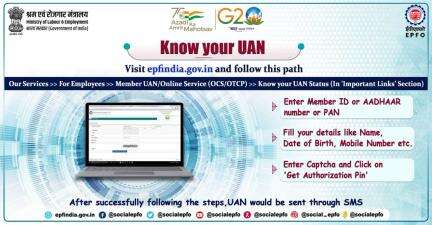 Follow this path to know your #uan 

#epfo #socialsecurity #amritmahotsav2022 https://link.public.app/DDBrL

अपने क्षेत्