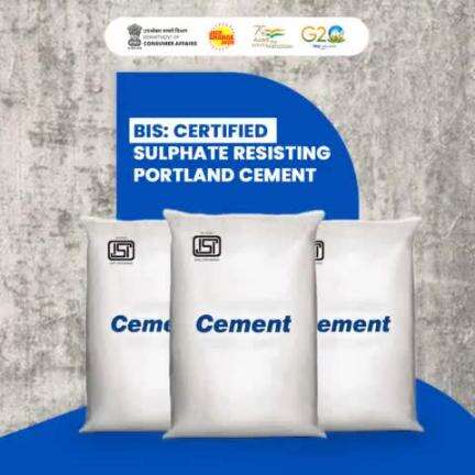 For superior quality cement, Always buy #BIS certified SULPHATE RESISTING PORTLAND CEMENT.
 #ISI