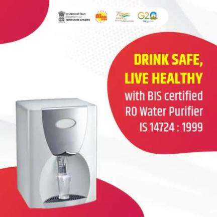 IS 14724:1999 is a standard for water purifiers that ensures the product is safe to use and effectively removes impurities from the water. A water purifier that is certified to ISI standard is likely to be reliable and effective.
#ISI