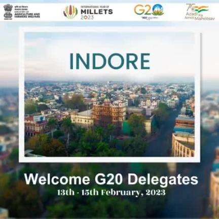 Indore welcomes the #G20 Delegates from 13th-15th February 2023 to discuss the future possibilities of the #Agricultural Sector.

#agrigoi #G20agri2023 #G20ADMindore #ADM2023