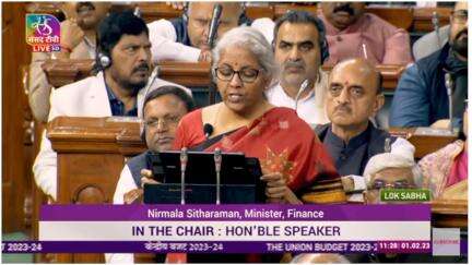 Shoring up investment in infrastructure  with #amritkaalbudget