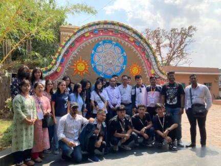 Students of NIT, Manipur having a blast at MPT Dodi, MP during their #YuvaSangam visit.

#EkBharatShreshthaBharat