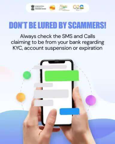 Never share your Bank accounts details on random phone calls, Always avoid such calls as they may be scammers.

#BeCyberSafe
