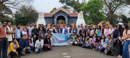 Under #YuvaSangam initiative of #EkBharatShreshthaBharat programme, a group of students from IIT Indore visited Kangla